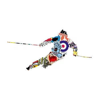 Samolepicí dekorace na vozidlo Lyžař 015 pravá (83 - Sticker bomb) SAMOLEPKA NA AUTO, NÁLEPKA, FÓLIE, POLEP, TUNING, VLASTNÍ TEXT, TISK, AUTOSAMOLEPKY.cz, POLEPY, OBRÁZEK, LOGO, 3D STICKERS