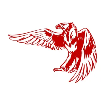 Samolepicí dekorace na vozidlo Predators 030 levá (18 - tmavě červená) SAMOLEPKA NA AUTO, NÁLEPKA, FÓLIE, POLEP, TUNING, VLASTNÍ TEXT, TISK, AUTOSAMOLEPKY.cz, POLEPY, OBRÁZEK, LOGO, 3D STICKERS