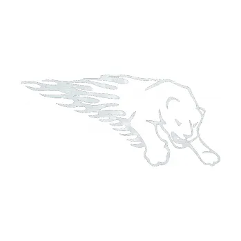 Samolepicí dekorace na vozidlo Animal flames 020 pravá puma (51 - 3D karbon bílý) SAMOLEPKA NA AUTO, NÁLEPKA, FÓLIE, POLEP, TUNING, VLASTNÍ TEXT, TISK, AUTOSAMOLEPKY.cz, POLEPY, OBRÁZEK, LOGO, 3D STICKERS