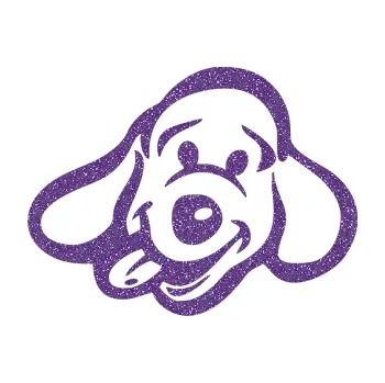 Polep vozidla SAMOLEPKA Pes 078 levá (87 - Ultra Metalic fialová) NA AUTO, NÁLEPKA, FÓLIE, POLEP, TUNING, VLASTNÍ TEXT, TISK, AUTOSAMOLEPKY.cz, POLEPY, OBRÁZEK, LOGO, SAMOLEPKY