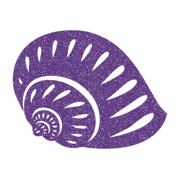 Samolepící dekorace SAMOLEPKA Mušle 004 pravá ulita (87 - Ultra Metalic fialová) NA AUTO, NÁLEPKA, FÓLIE, POLEP, TUNING, VLASTNÍ TEXT, TISK, AUTOSAMOLEPKY.cz, POLEPY, OBRÁZEK, LOGO, SAMOLEPKY