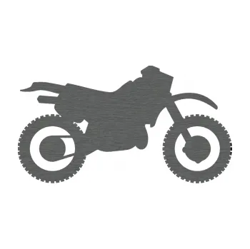 Samolepící dekorace Motorka 003 pravá (62 - škrábaný titan) SAMOLEPKA NA AUTO, NÁLEPKA, FÓLIE, POLEP, TUNING, VLASTNÍ TEXT, TISK, AUTOSAMOLEPKY.cz, POLEPY, OBRÁZEK, LOGO, 3D STICKERS