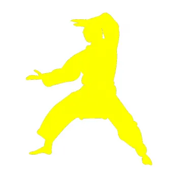 Polep vozidla Karate 006 levá (05 - žlutá citron) SAMOLEPKA NA AUTO, NÁLEPKA, FÓLIE, POLEP, TUNING, VLASTNÍ TEXT, TISK, AUTOSAMOLEPKY.cz, POLEPY, OBRÁZEK, LOGO, 3D STICKERS