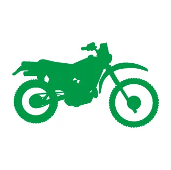 Samolepící dekorace Motorka 046 pravá (12 - zelená) SAMOLEPKA NA AUTO, NÁLEPKA, FÓLIE, POLEP, TUNING, VLASTNÍ TEXT, TISK, AUTOSAMOLEPKY.cz, POLEPY, OBRÁZEK, LOGO, 3D STICKERS