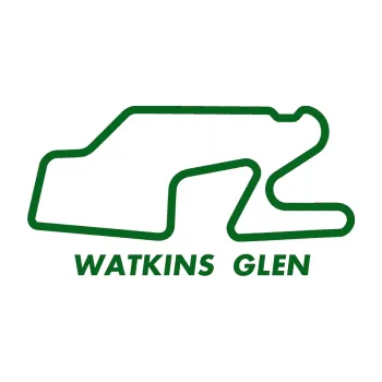 Samolepící dekorace Okruh Watkins Glen International (20 - tmavě zelená) SAMOLEPKA NA AUTO, NÁLEPKA, FÓLIE, POLEP, TUNING, VLASTNÍ TEXT, TISK, AUTOSAMOLEPKY.cz, POLEPY, OBRÁZEK, LOGO, 3D STICKERS