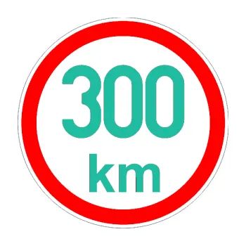 samolepka Maximální rychlost 300km - nejvyšší konstrukční rychlost (25 - tyrkysová) SAMOLEPKA NA AUTO, NÁLEPKA, FÓLIE, POLEP, TUNING, VLASTNÍ TEXT, TISK, AUTOSAMOLEPKY.cz, POLEPY, OBRÁZEK, LOGO, 3D STICKERS