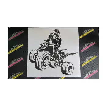 Samolepící dekorace SAMOLEPKA Čtyřkolka 008 levá (10 - červená) NA AUTO, NÁLEPKA, FÓLIE, POLEP, TUNING, VLASTNÍ TEXT, TISK, AUTOSAMOLEPKY.cz, POLEPY, OBRÁZEK, LOGO, SAMOLEPKY