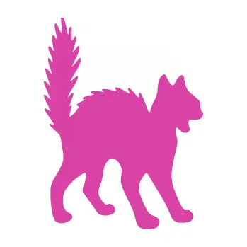 Samolepící dekorace SAMOLEPKA Kočka 013 pravá (16 - růžová) NA AUTO, NÁLEPKA, FÓLIE, POLEP, TUNING, VLASTNÍ TEXT, TISK, AUTOSAMOLEPKY.cz, POLEPY, OBRÁZEK, LOGO, SAMOLEPKY