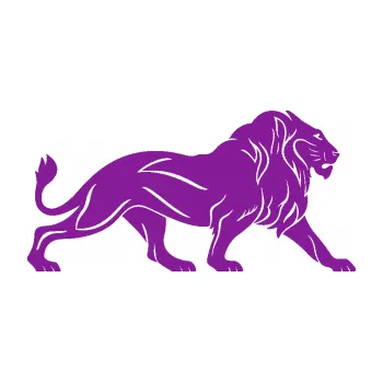 Polep vozidla SAMOLEPKA Lev 007 pravá (14 - fialová) NA AUTO, NÁLEPKA, FÓLIE, POLEP, TUNING, VLASTNÍ TEXT, TISK, AUTOSAMOLEPKY.cz, POLEPY, OBRÁZEK, LOGO, SAMOLEPKY