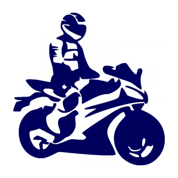 Samolepící dekorace SAMOLEPKA Motorkář 005 pravá (23 - tmavě modrá) NA AUTO, NÁLEPKA, FÓLIE, POLEP, TUNING, VLASTNÍ TEXT, TISK, AUTOSAMOLEPKY.cz, POLEPY, OBRÁZEK, LOGO, SAMOLEPKY