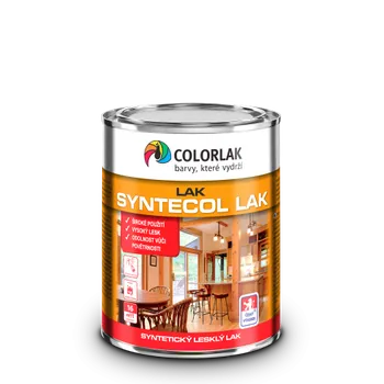 Lak na dřevo Colorlak SYNTECOL LAK S1002 syntetický bezbarvý lak 9L lesklý