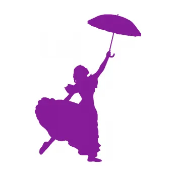 Polep vozidla SAMOLEPKA Dáma s deštníkem 001 levá (14 - fialová) NA AUTO, NÁLEPKA, FÓLIE, POLEP, TUNING, VLASTNÍ TEXT, TISK, AUTOSAMOLEPKY.cz, POLEPY, OBRÁZEK, LOGO, SAMOLEPKY