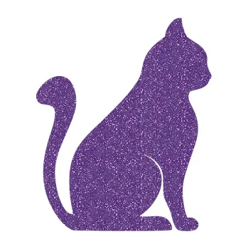 Samolepící dekorace SAMOLEPKA Kočka 001 pravá (87 - Ultra Metalic fialová) NA AUTO, NÁLEPKA, FÓLIE, POLEP, TUNING, VLASTNÍ TEXT, TISK, AUTOSAMOLEPKY.cz, POLEPY, OBRÁZEK, LOGO, SAMOLEPKY