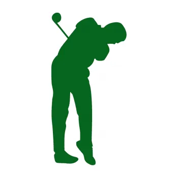 Polep vozidla SAMOLEPKA Golfista 013 pravá (20 - tmavě zelená) NA AUTO, NÁLEPKA, FÓLIE, POLEP, TUNING, VLASTNÍ TEXT, TISK, AUTOSAMOLEPKY.cz, POLEPY, OBRÁZEK, LOGO, SAMOLEPKY