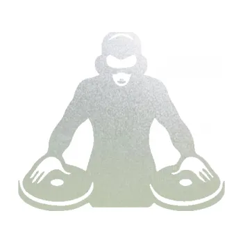 Samolepicí dekorace na vozidlo Diskžokej 001 (60 - pískované sklo) SAMOLEPKA NA AUTO, NÁLEPKA, FÓLIE, POLEP, TUNING, VLASTNÍ TEXT, TISK, AUTOSAMOLEPKY.cz, POLEPY, OBRÁZEK, LOGO, 3D STICKERS