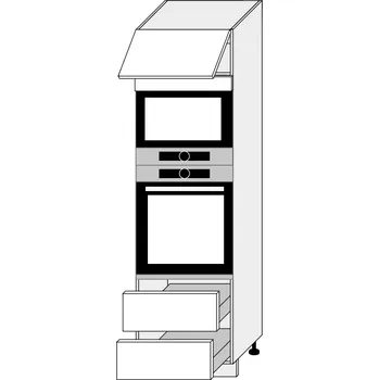 Kuchyňská skříňka Kuchyňská skříňka Platinum D14/RU/2M 284