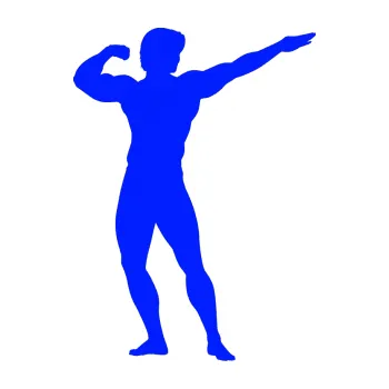 Polep vozidla Kulturista 006 pravá (19 - modrá dynamic) SAMOLEPKA NA AUTO, NÁLEPKA, FÓLIE, POLEP, TUNING, VLASTNÍ TEXT, TISK, AUTOSAMOLEPKY.cz, POLEPY, OBRÁZEK, LOGO, 3D STICKERS