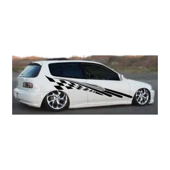 Polep vozidla SAMOLEPKA Samolepka na bok šachovnice 009 (87 - Ultra Metalic fialová) NA AUTO, NÁLEPKA, FÓLIE, POLEP, TUNING, VLASTNÍ TEXT, TISK, AUTOSAMOLEPKY.cz, POLEPY, OBRÁZEK, LOGO, SAMOLEPKY