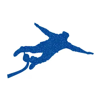 Samolepicí dekorace na vozidlo Bungee jumping 001 pravá (88 - Ultra Metalic modrá) SAMOLEPKA NA AUTO, NÁLEPKA, FÓLIE, POLEP, TUNING, VLASTNÍ TEXT, TISK, AUTOSAMOLEPKY.cz, POLEPY, OBRÁZEK, LOGO, 3D STICKERS