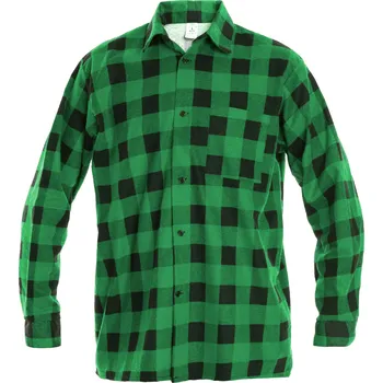 Košile FLANEL, různé barvy Velikost XXL zelená