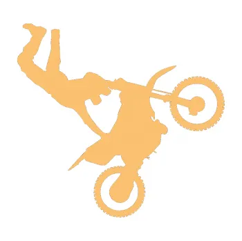 Samolepící dekorace Motorka 008 pravá motokros freestyle (08 - béžová) SAMOLEPKA NA AUTO, NÁLEPKA, FÓLIE, POLEP, TUNING, VLASTNÍ TEXT, TISK, AUTOSAMOLEPKY.cz, POLEPY, OBRÁZEK, LOGO, 3D STICKERS