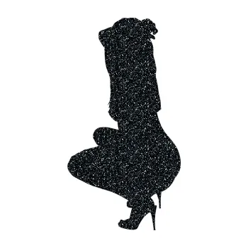 Polep vozidla Erotická žena 031 levá (85 - Ultra Metalic černá) SAMOLEPKA NA AUTO, NÁLEPKA, FÓLIE, POLEP, TUNING, VLASTNÍ TEXT, TISK, AUTOSAMOLEPKY.cz, POLEPY, OBRÁZEK, LOGO, 3D STICKERS