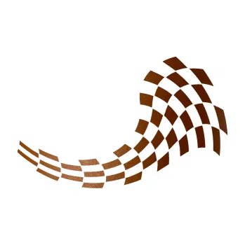 Polep vozidla SAMOLEPKA Šachovnice 028 (44 - měděná metalíza) NA AUTO, NÁLEPKA, FÓLIE, POLEP, TUNING, VLASTNÍ TEXT, TISK, AUTOSAMOLEPKY.cz, POLEPY, OBRÁZEK, LOGO, SAMOLEPKY