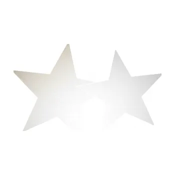 Samolepící dekorace SAMOLEPKA Hvězdy 002 levá spojené (82 - odrazková reflexní bílá) NA AUTO, NÁLEPKA, FÓLIE, POLEP, TUNING, VLASTNÍ TEXT, TISK, AUTOSAMOLEPKY.cz, POLEPY, OBRÁZEK, LOGO, SAMOLEPKY