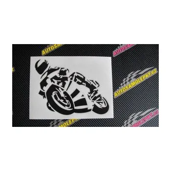 Samolepící dekorace SAMOLEPKA Motorka 040 levá road racing (12 - zelená) NA AUTO, NÁLEPKA, FÓLIE, POLEP, TUNING, VLASTNÍ TEXT, TISK, AUTOSAMOLEPKY.cz, POLEPY, OBRÁZEK, LOGO, SAMOLEPKY