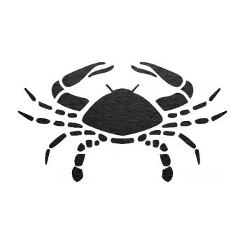 Samolepící dekorace Rak 004 (63 - škrábaný kov černý) SAMOLEPKA NA AUTO, NÁLEPKA, FÓLIE, POLEP, TUNING, VLASTNÍ TEXT, TISK, AUTOSAMOLEPKY.cz, POLEPY, OBRÁZEK, LOGO, 3D STICKERS