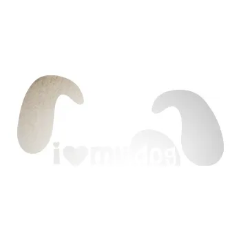 Polep vozidla SAMOLEPKA I love my dog 001 (82 - odrazková reflexní bílá) NA AUTO, NÁLEPKA, FÓLIE, POLEP, TUNING, VLASTNÍ TEXT, TISK, AUTOSAMOLEPKY.cz, POLEPY, OBRÁZEK, LOGO, SAMOLEPKY