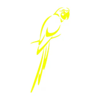 Samolepicí dekorace na vozidlo Papoušek 005 pravá (70 - Fluorescentní žlutá) SAMOLEPKA NA AUTO, NÁLEPKA, FÓLIE, POLEP, TUNING, VLASTNÍ TEXT, TISK, AUTOSAMOLEPKY.cz, POLEPY, OBRÁZEK, LOGO, 3D STICKERS