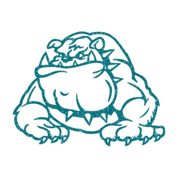 samolepka Buldog 001 levá pes (92 - Ultra Metalic tyrkysová) SAMOLEPKA NA AUTO, NÁLEPKA, FÓLIE, POLEP, TUNING, VLASTNÍ TEXT, TISK, AUTOSAMOLEPKY.cz, POLEPY, OBRÁZEK, LOGO, 3D STICKERS