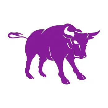 Samolepící dekorace Býk 004 pravá (14 - fialová) SAMOLEPKA NA AUTO, NÁLEPKA, FÓLIE, POLEP, TUNING, VLASTNÍ TEXT, TISK, AUTOSAMOLEPKY.cz, POLEPY, OBRÁZEK, LOGO, 3D STICKERS