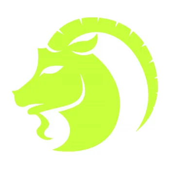 Samolepící dekorace Kozoroh 002 levá (27 - limetová) SAMOLEPKA NA AUTO, NÁLEPKA, FÓLIE, POLEP, TUNING, VLASTNÍ TEXT, TISK, AUTOSAMOLEPKY.cz, POLEPY, OBRÁZEK, LOGO, 3D STICKERS