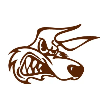 Samolepicí dekorace na vozidlo Liška pravá (15 - hnědá) SAMOLEPKA NA AUTO, NÁLEPKA, FÓLIE, POLEP, TUNING, VLASTNÍ TEXT, TISK, AUTOSAMOLEPKY.cz, POLEPY, OBRÁZEK, LOGO, 3D STICKERS