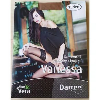 Dámské punčochy Samodržící punčochy Vanessa Tělové Velikost: 25