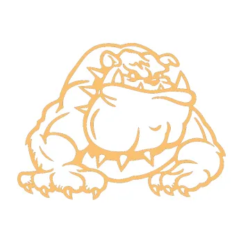 Polep vozidla SAMOLEPKA Buldog 001 pravá pes (08 - béžová) NA AUTO, NÁLEPKA, FÓLIE, POLEP, TUNING, VLASTNÍ TEXT, TISK, AUTOSAMOLEPKY.cz, POLEPY, OBRÁZEK, LOGO, SAMOLEPKY