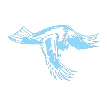 Samolepicí dekorace na vozidlo Predators 048 pravá (03 - světle modrá) SAMOLEPKA NA AUTO, NÁLEPKA, FÓLIE, POLEP, TUNING, VLASTNÍ TEXT, TISK, AUTOSAMOLEPKY.cz, POLEPY, OBRÁZEK, LOGO, 3D STICKERS