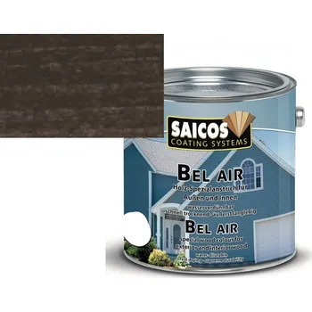 barva a nátěr na dřevo Saicos BelAir vodou ředitelný olejový nátěr - ebenové dřevo transparentní - ebenholz transparent 720091; 2,5L + dárek k objednávce nad 1000Kč