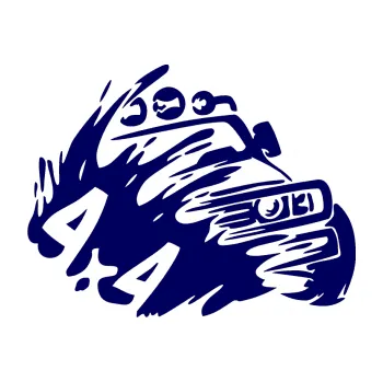 Samolepící dekorace SAMOLEPKA Off Road 002 pravá 4x4 (23 - tmavě modrá) NA AUTO, NÁLEPKA, FÓLIE, POLEP, TUNING, VLASTNÍ TEXT, TISK, AUTOSAMOLEPKY.cz, POLEPY, OBRÁZEK, LOGO, SAMOLEPKY