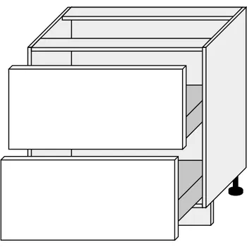 Kuchyňská skříňka Kuchyňská skříňka Titanium D2A/80 HETTICH