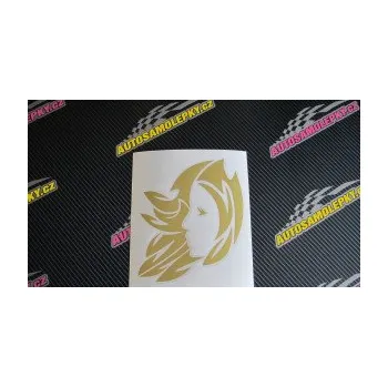 Samolepící dekorace Panna 003 levá (17 - šedá) SAMOLEPKA NA AUTO, NÁLEPKA, FÓLIE, POLEP, TUNING, VLASTNÍ TEXT, TISK, AUTOSAMOLEPKY.cz, POLEPY, OBRÁZEK, LOGO, 3D STICKERS