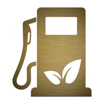 samolepka Elektro auto 001 levá symbol eko čerpací stanice (64 - škrábaný kov zlatý) SAMOLEPKA NA AUTO, NÁLEPKA, FÓLIE, POLEP, TUNING, VLASTNÍ TEXT, TISK, AUTOSAMOLEPKY.cz, POLEPY, OBRÁZEK, LOGO, 3D STICKERS