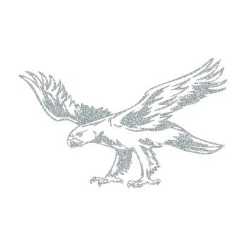 Samolepicí dekorace na vozidlo Predators 043 levá (91 - Ultra Metalic stříbrná metalíza) SAMOLEPKA NA AUTO, NÁLEPKA, FÓLIE, POLEP, TUNING, VLASTNÍ TEXT, TISK, AUTOSAMOLEPKY.cz, POLEPY, OBRÁZEK, LOGO, 3D STICKERS