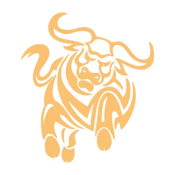 Samolepící dekorace SAMOLEPKA Býk 007 pravá (08 - béžová) NA AUTO, NÁLEPKA, FÓLIE, POLEP, TUNING, VLASTNÍ TEXT, TISK, AUTOSAMOLEPKY.cz, POLEPY, OBRÁZEK, LOGO, SAMOLEPKY