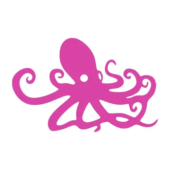 Samolepící dekorace SAMOLEPKA Chobotnice 001 pravá (16 - růžová) NA AUTO, NÁLEPKA, FÓLIE, POLEP, TUNING, VLASTNÍ TEXT, TISK, AUTOSAMOLEPKY.cz, POLEPY, OBRÁZEK, LOGO, SAMOLEPKY