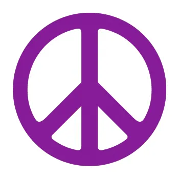 samolepka Hippies 001 (14 - fialová) SAMOLEPKA NA AUTO, NÁLEPKA, FÓLIE, POLEP, TUNING, VLASTNÍ TEXT, TISK, AUTOSAMOLEPKY.cz, POLEPY, OBRÁZEK, LOGO, 3D STICKERS