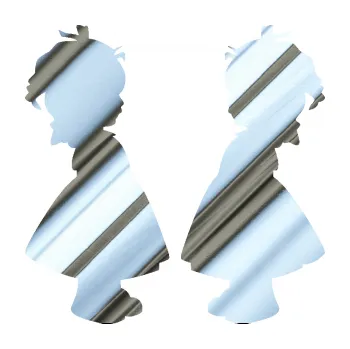 samolepka Dítě v autě 072 dvě holčičky sourozenci (80 - chrom fólie stříbrná zrcadlová) SAMOLEPKA NA AUTO, NÁLEPKA, FÓLIE, POLEP, TUNING, VLASTNÍ TEXT, TISK, AUTOSAMOLEPKY.cz, POLEPY, OBRÁZEK, LOGO, 3D STICKERS