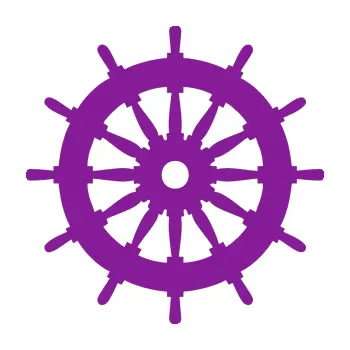 Polep vozidla SAMOLEPKA Kormidelní kolo (14 - fialová) NA AUTO, NÁLEPKA, FÓLIE, POLEP, TUNING, VLASTNÍ TEXT, TISK, AUTOSAMOLEPKY.cz, POLEPY, OBRÁZEK, LOGO, SAMOLEPKY